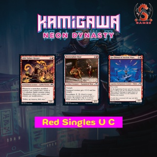 Kamigawa Neon Dynasty Singles Red U C