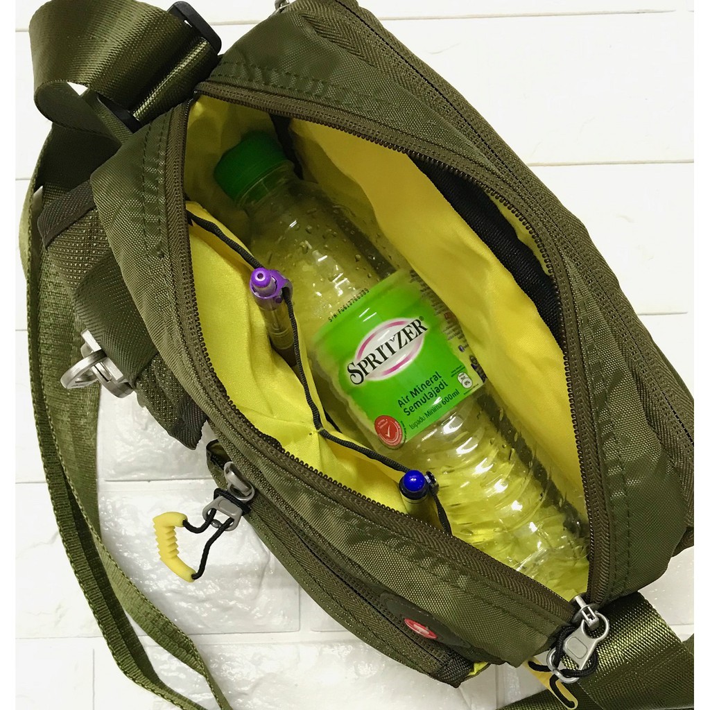 Tough Warrior (S) Size Fashion Men Sling Bag Shoulder Messenger Bag With Metal Lock ราคา ถูกที่สุด ดีลบีเคเค แกลเลอรีภาพที่ 6