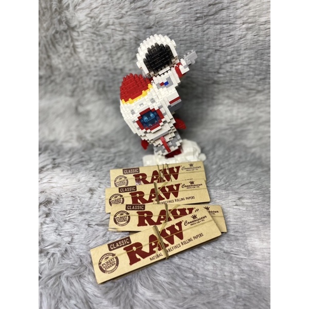 กระดาษโSลRawพร้อมกsองกระดาษ  ( Classic KingSize Slim + Tips )