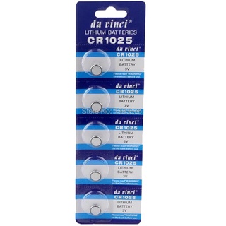 แบตเตอรี่ CR1025 Button Batteries DL1025 BR1025 KL1025 Cell Coin Lithium Battery