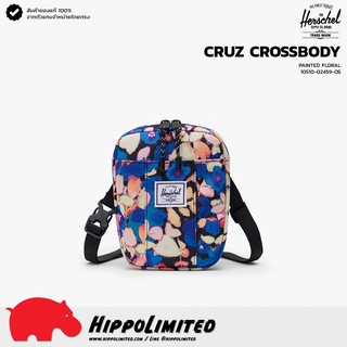 กระเป๋าสะพาย ⌇ Herschel ⌇ รุ่น Cruz ⌇ สี Painted Floral ⌇ สินค้าของแท้ 100% จากตัวแทนจำหน่ายโดยตรง