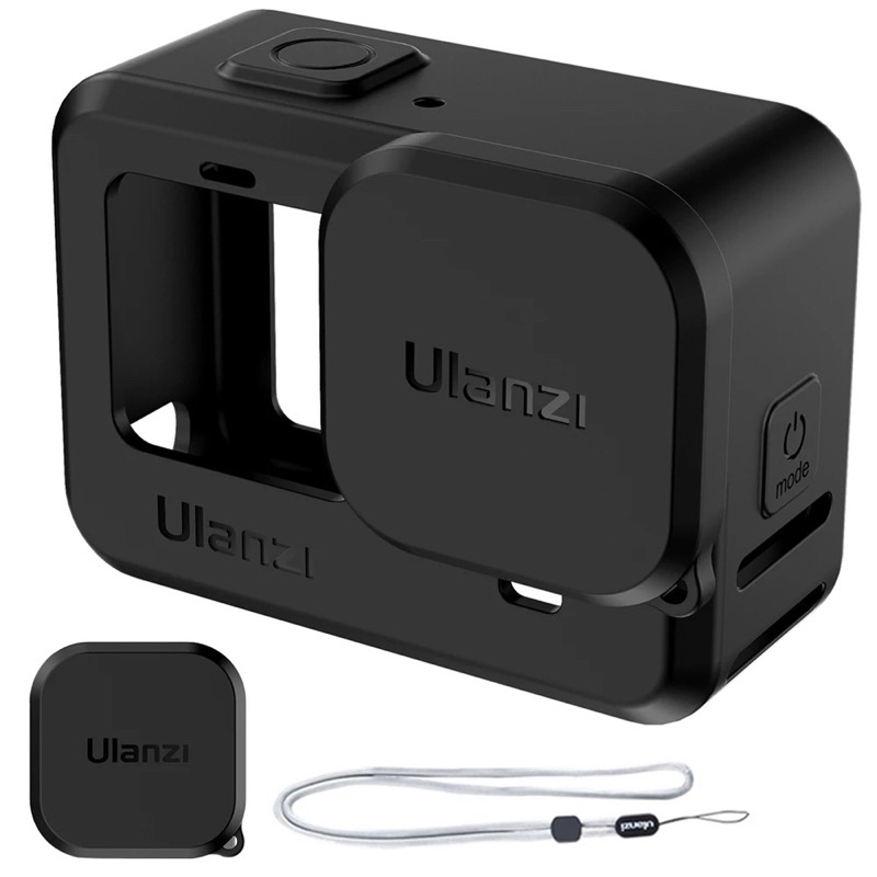 ulanziG9-1เคสสิลิโคน+ฝาปิดเลนส์+สายคล้องแขน Gopro Hero 9 ,10 #5