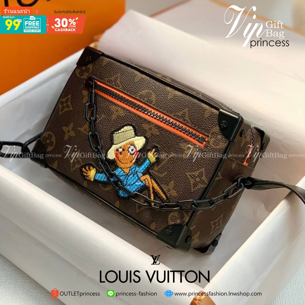 หนังแท้ LOUIS VUITTON MINI SOFT TRUNK MONOGRAM