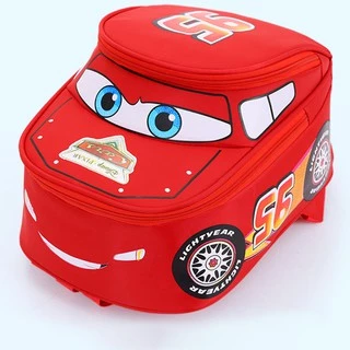 กระเป๋าสะพายหลัง กระเป๋าเป้เด็ก ลายรถ งาน3D มี4สี พร้อมส่ง (มีเก็บเงินปลายทาง)