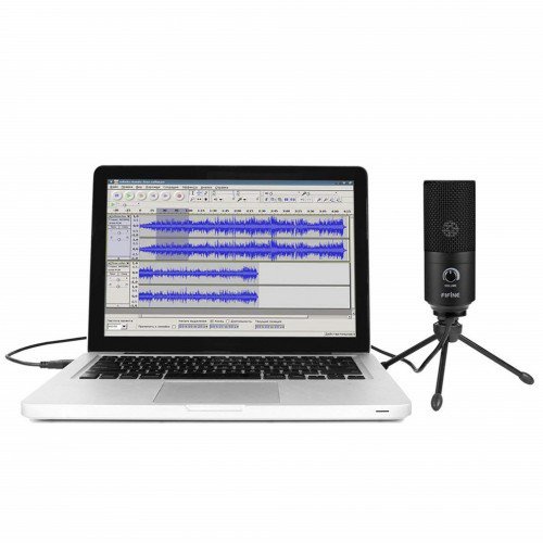 Fifine K669B Metal Condenser USB Microphone Recording Microphone For ...
