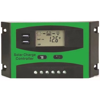 PWMโซลาร์ชาร์จเจอร์ 12-24V 20A/30A  solar charge controller