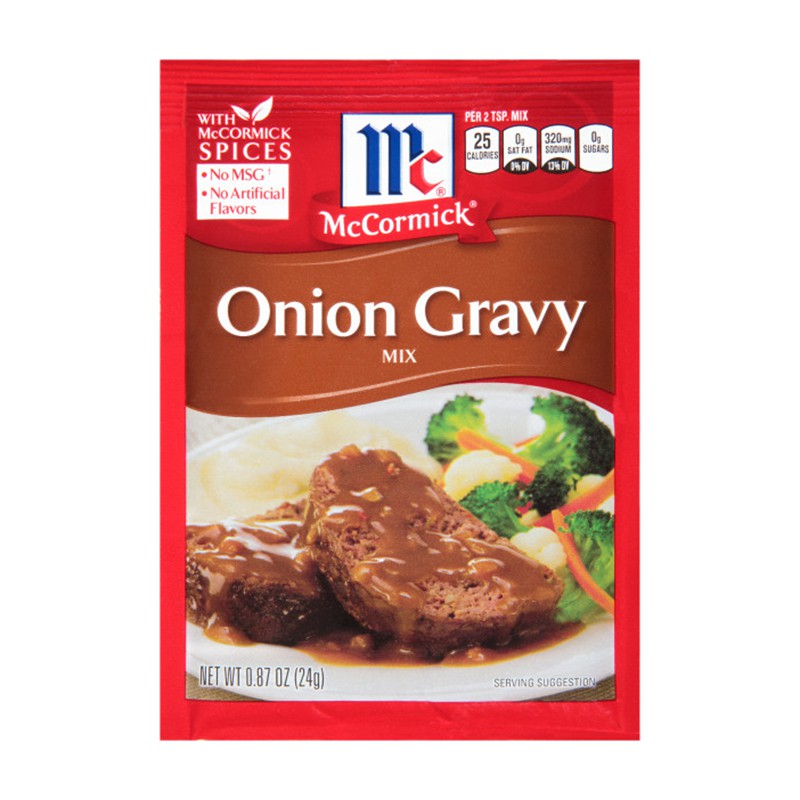 แม็คคอร์มิค ออเนี่ยนเกรวี่ 24 กรัม/McCormick Onion Gravy 24 g.