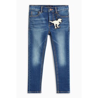 Next Boys Mid Blue Soft Touch Super Skinny Denim Jeans