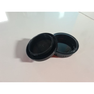 Pentax PK Mount Rear Lens Cap ฝาปิดบอดี้+ท้ายเลนส์