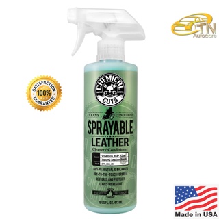 Chemical Guys Sprayable Leather Cleaner &amp; Conditioner in One (16 oz) (ของแท้)