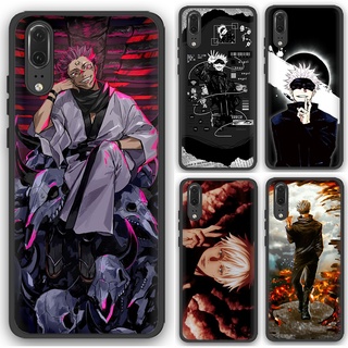 เคสโทรศัพท์มือถือ ลาย Jujutsu Kaisen Gojo Satoru สําหรับ Huawei Y5 Y6 2017 Y7 Prime 2018 Y9 2019 CS55