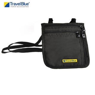 Travel Blue กระเป๋าคล้องคอแบบซ่อน 5018404001245 Ultra Slim Neck Carrier- สีดำ