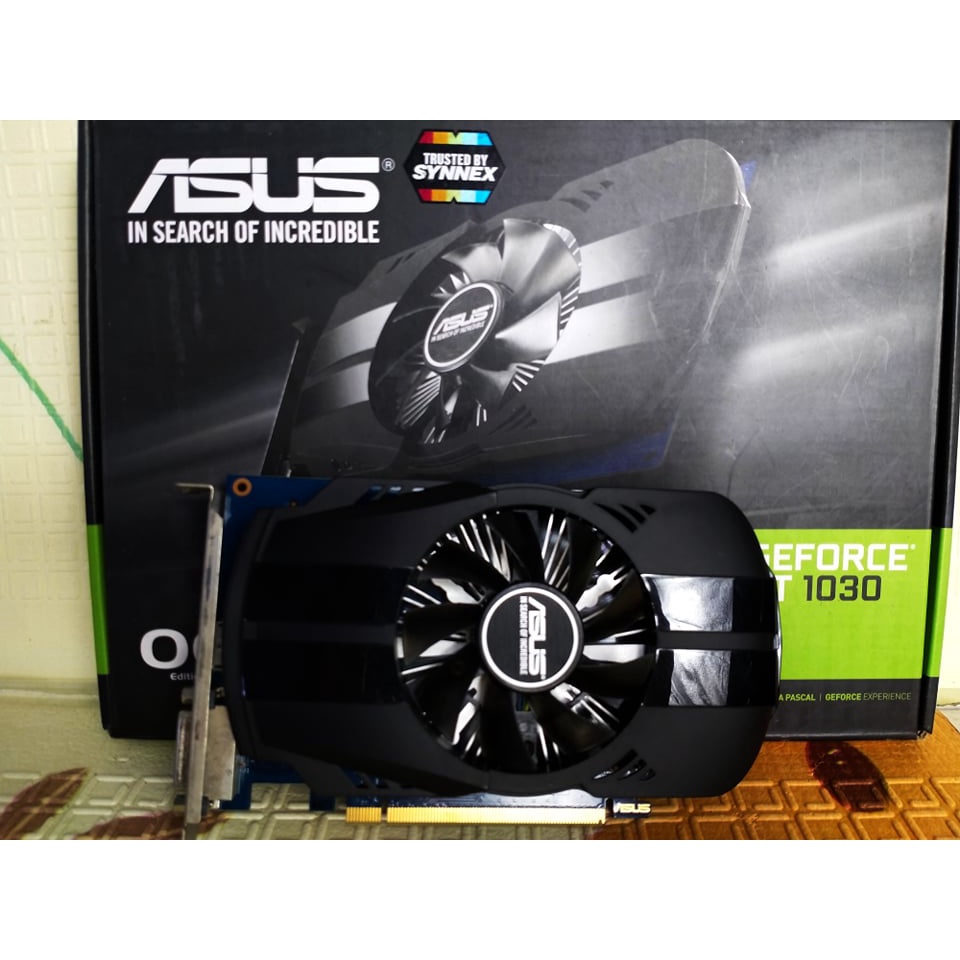 การ์ดจอมือสอง  GT 1030 2GB OC ASUS