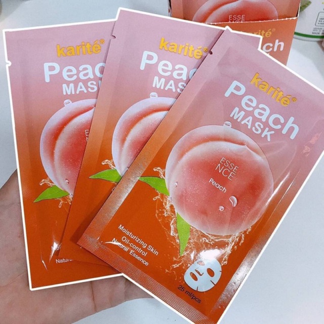 🍑🍑 PEACH MASK KARITE 🍑🍑