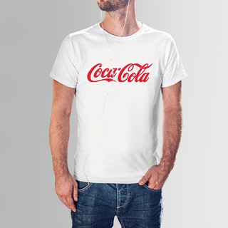 เสื้อยืด Coca Cola Coke โคคาโคล่า โค้ก สีขาว สีดำ