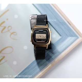 CASIO Standard รุ่น LA670WEMB-1DF สีทอง สินค้าใหม่ ของเเท้ รับประกันศูนย์ CMG