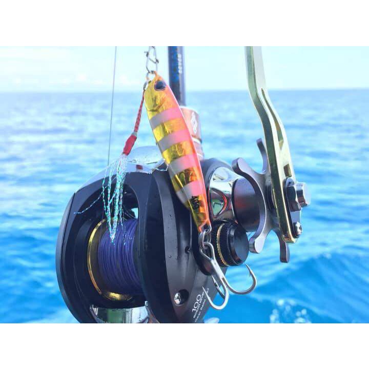 พู่แฟลชเรืองแสง TINSEL-UVL ใช้ประกอบเบ็ดจิ๊ก ซาบีกิ เรียกความสนใจของปลาได้ดี เรืองแสง - รูปที่ 3