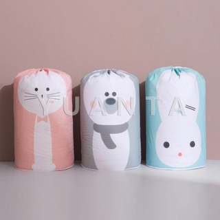 YUANTA ถุงเก็บผ้านวมและเสื้อผ้า  ถุงเก็บกันฝุ่น อุปกรณ์เก็บของ กระเป๋า Blanket bag