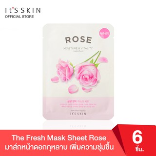 ItS SKIN The Fresh Mask Sheet Rose (6 pcs.)