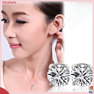 ต่างหูสตรีแบบแป้นแม่เหล็ก 1 คู่ Unisex Stud Earringsต่างหู