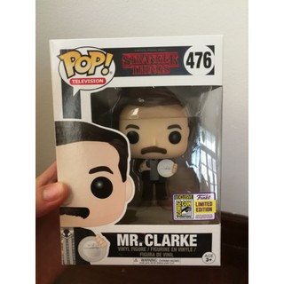 funko pop exclusive stranger things Mr.Clarke no.476