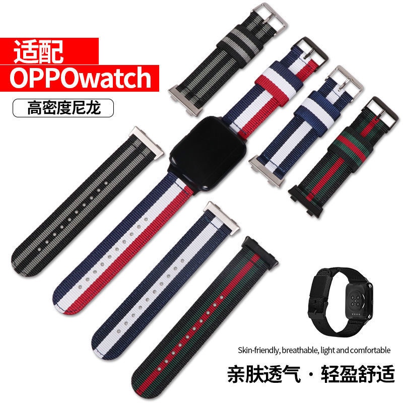41mm Nylon Strap For Oppo Watch Replacement Band Watchband Wristband Smart Watch Accessory