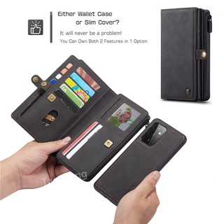 เคสโทรศัพท์กันกระแทก เคสหนังฝาพับ CaseMe Samsung Galaxy A52s A52 A72 5G A 52 72 Card Slots Phone Case PU Luxury Multifunction Leather Wallet Casing Business Slot Magnetic Flip Cover