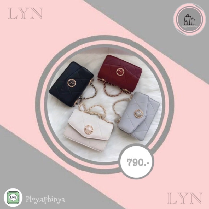 กระเป๋าแฟชั่นราคาถูก Lyn แท้💯 outlet ส่งฟรีจ้าาา