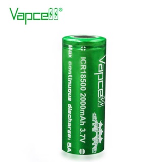 Vapcell ICR18500 2000mAh 3.7V ของแท้ 1 ก้อน