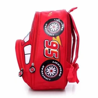 กระเป๋าเป้เด็ก น้องเตรียมอนุบาล รูปรถ Cars
