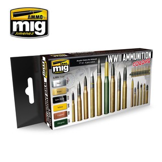 Ammo By MIG - AMIG7124 WWII AMMUNITION COLORS