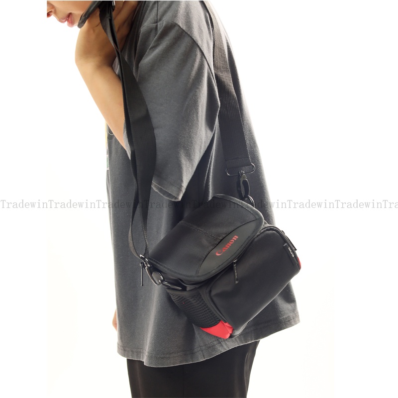 กล้องดิจิตอลไหล่กระเป๋าสําหรับ Canon EOS M50ii M50 EOS M5 M200 EOS M100 EOS M10 EOS M6 EOS M5 EOS M3