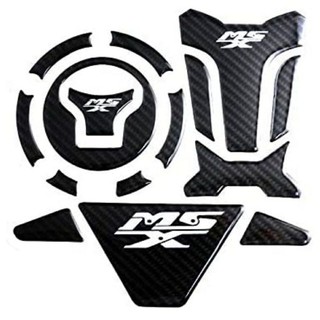 กันรอยถัง บวก กันรอยฝาถังน้ำมัน สำหรับ Honda MSX125 เคฟล่า แบบใหม่