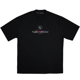 เสื้อยืดผ้าฝ้ายพิมพ์ลายแฟชั่น VELIKA “Gradient” Oversized T-Shirt