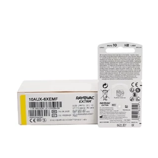 ถ่านเครื่องช่วยฟัง Rayovac Extra เบอร์10 คุณภาพดี ของแท้ 100%