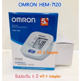 🔥omron 7120 = 1430!!🔥และ หลายรุ่น (แถมฟรี! Adapter ทุกรุ่น) // Microlife B1// Yuwell 660e // 7156 // 7156A //