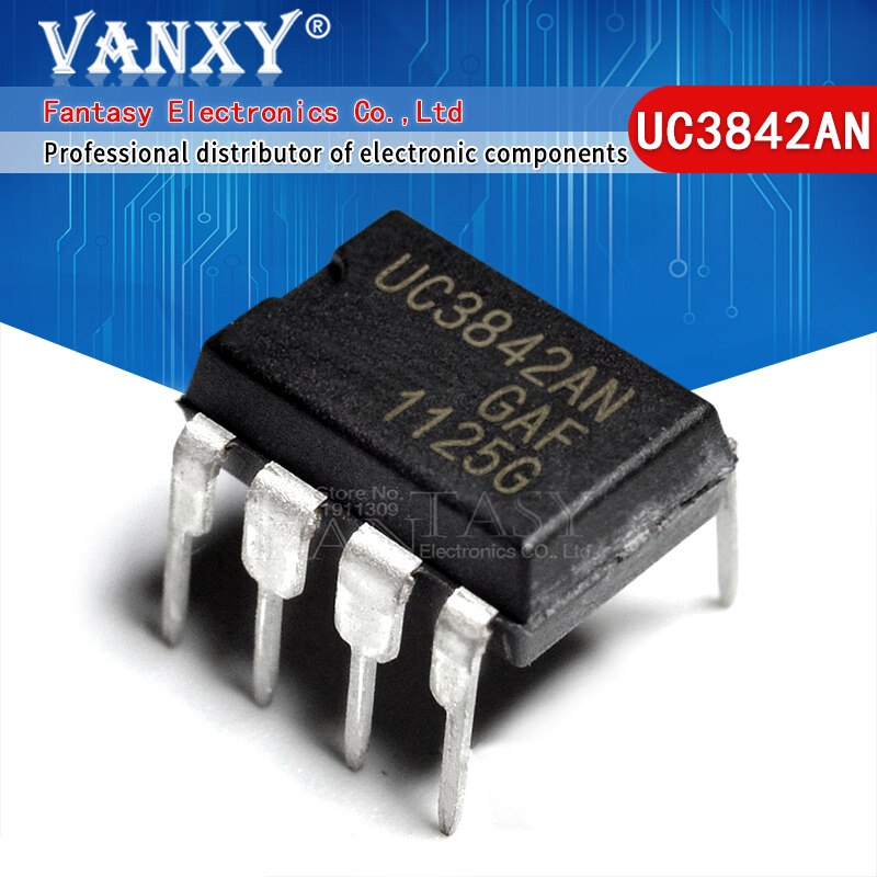 10pcs UC3842AN DIP8 UC3842 UC3842BN DIP 3842AN DIP-8 UC3842A UC3842B UC3842 ใหม่และต้นฉบับ IC