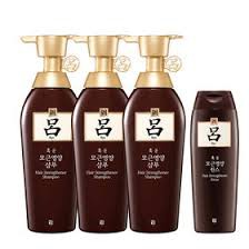 ของแท้/พร้อมส่ง Ryo Heugun Hair Strengthener Shampoo Conditioner 200 ml.