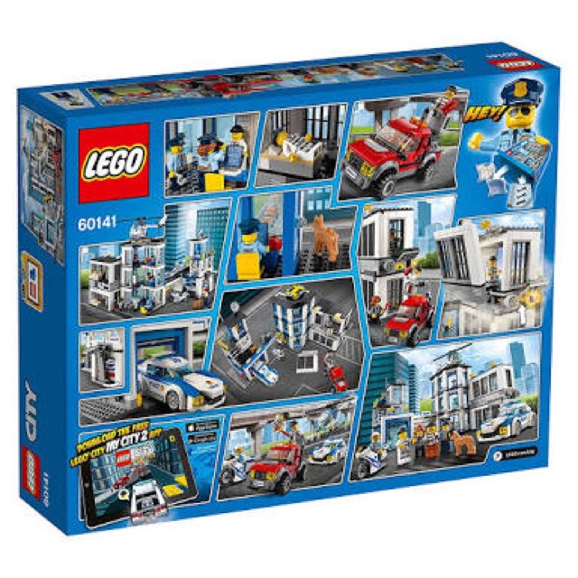60141 LEGO City Police Station เลโก้ ซิตี้ โพลิสสเตชั่น สถานีตำรวจ ของ ...