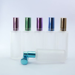 ขวดกลมขุ่นฝามีเนียม ขวดเปล่าใส่น้ำหอม ขวดสเปร์ยขนาด 30 ml รหัสสินค้า F145