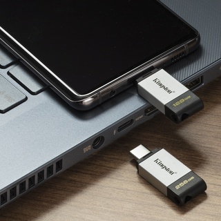 KINGSTON USB-C 3.2 Gen1 DT80 128GB/5Y MS2-000913 แฟลชไดรฟ์