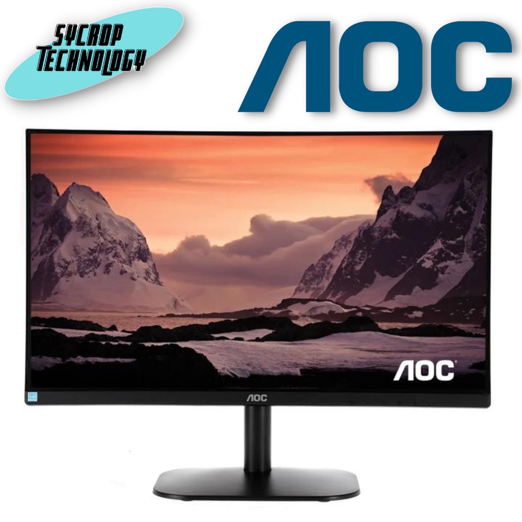จอมอนิเตอร์ AOC MONITOR (จอมอนิเตอร์) AOC 27B2H/67 27นิ้ว IPS FHD 75Hz ประกันศูนย์ เช็คสินค้าก่อนสั่