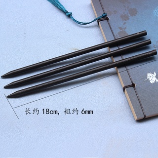 Wooden hairpin hairpin main body spade wood color DIY handmade antique headdress making materials wood stick accessories