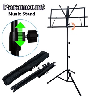 【meters_bonwe】แท่นวางเพลง ขาตั้งเพลง Paramount Music Stand YD03 (Guitar Note Stand) + Free Note Stand Bag