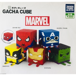 กาชาปอง Gacha Cube MARVEL