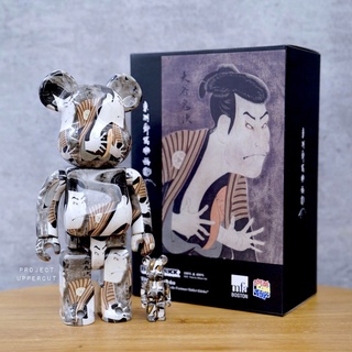 BE@RBRICK 400%+100% mfa BOSTON : Tōshūsai Sharaku "Kabuki Actor Ōtani Oniji III as Yakko Edobei" [New]