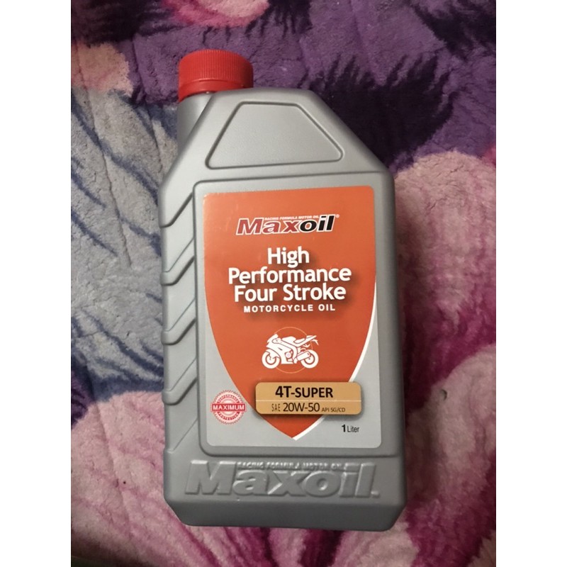 MAXOIL 4T-SUPER 20w50 1ลิตร