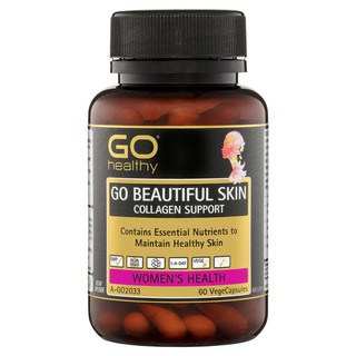 GO Healthy Beautiful Skin Collagen Support 60 Vege Capsules