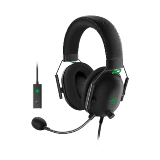 Razer BlackShark V2 Multi-Platform Wired Esports Headset with USB Sound Card Gaming Headphones (หูฟัง)