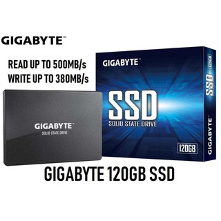 120 GB SSD (เอสเอสดี) GIGABYTE (GP-GSTFS31120GNTD) Warranty 3 - Y